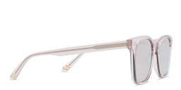 EYE'M Kids Square Sunglasses in Nude – Product Photo 3