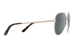 EYE'M Kids Aviator Sunglasses in Gold – Product Photo 3