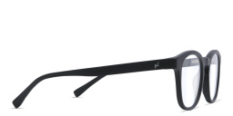 EYE'M Square Eyeglasses in Black – Product Photo 3