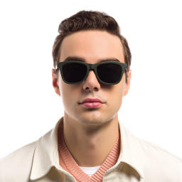 EYE'M Square Eyeglasses in Havana – Product Photo 7