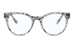 Dolce & Gabbana Panthos Eyeglasses in Black Lace – Product Photo 1