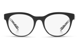 Dolce & Gabbana Panthos Eyeglasses in Black On New Graffiti – Product Photo 1