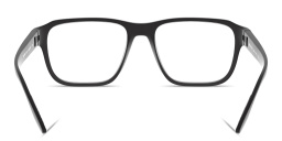 Prada Linea Rossa Rectangle Eyeglasses in Rubber Black – Product Photo 4