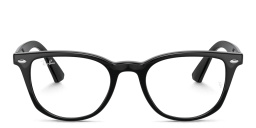 Ray-Ban Junior Kids Square Eyeglasses in Black – Product Photo 1
