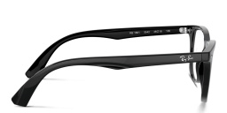 Ray-Ban Junior Kids Square Eyeglasses in Black – Product Photo 3