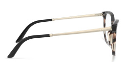 PRADA Wide Cat Eye Eyeglasses in Tortoise Talc/Black – Product Photo 3