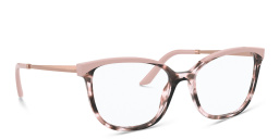 PRADA Wide Cat Eye Eyeglasses in Orchid Tortoise – Product Photo 1