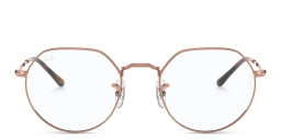 Ray-Ban JACK Irregular Eyeglasses in Copper – Product Photo 1