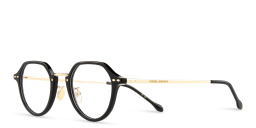 نظارات طبية بإطار غير منتظم من إيزابيل مارانت بلون أسود - صورة المنتج 4