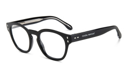 ISABEL MARANT Round Eyeglasses in Black – Product Photo 2