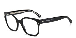 ISABEL MARANT Square Eyeglasses in Black – Product Photo 2