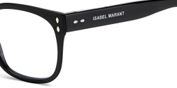 ISABEL MARANT Square Eyeglasses in Black – Product Photo 3