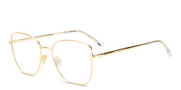 Shop ISABEL MARANT Butterfly Eyeglasses in Rose Gold online.