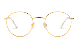 Round Eyeglasses من إيزابيل مارانت بلون أحمر ذهبي - صورة المنتج 1