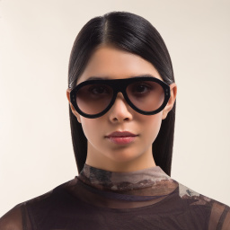 ISABEL MARANT Pilot Sunglasses in Dark Grey Shaded – Product Photo 5