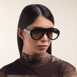 ISABEL MARANT Pilot Sunglasses in Dark Grey Shaded – Product Photo 6