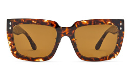Shop ISABEL MARANT Square Sunglasses in Havana online.