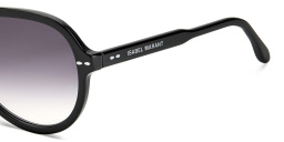 ISABEL MARANT Aviator Sunglasses in Black – Product Photo 3