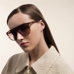Shop ISABEL MARANT Square Sunglasses in Havana online.