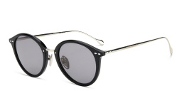 Shop ISABEL MARANT Panthos Sunglasses in Black & Silver online.