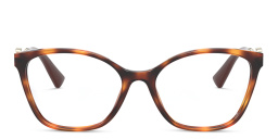 Shop VALENTINO Cat-Eye Eyeglasses in Havana online.