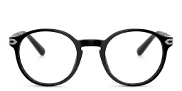 نظارة طبية بإطار دائري من بولغري بلون رصاصي - صورة المنتج 1