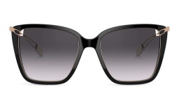 BVLGARI Cat Eye Sunglasses in Black – Product Photo 1
