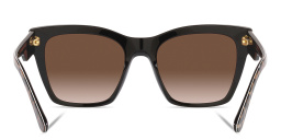 Shop Dolce & Gabbana Square Sunglasses in Brown online.