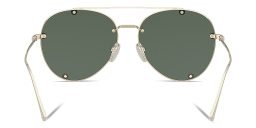 VALENTINO Aviator Sunglasses in Silver – Product Photo 4