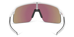 Oakley Sutro Lite Half-Rim Rectangle Sunglasses in White – Product Photo 4