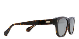 Shop Cartier Signature C de Cartier Rectangle Sunglasses in Havana online.