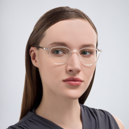 Shop MYKITA Unisex Square Eyeglasses in Silver online.