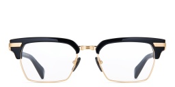 BALMAIN Legion II Unisex Square Eyeglasses in Gold – Product Photo 1