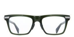 BALMAIN Sentinelle I Unisex Square Eyeglasses in Green – Product Photo 1