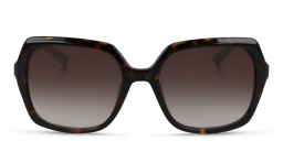 Calvin Klein Oversized Square Sunglasses in Brown – Product Photo 1
