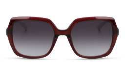 Calvin Klein Oversized Square Sunglasses in Red – Product Photo 1