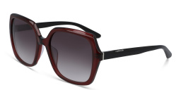 Calvin Klein Oversized Square Sunglasses in Red – Product Photo 2