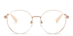 VALENTINO Stud Round Eyeglasses in Gold – Product Photo 1