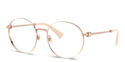 VALENTINO Stud Round Eyeglasses in Gold – Product Photo 2