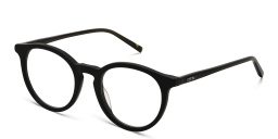 Shop EYE'M Round Eyeglasses in Black online.