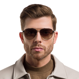 Shop EYE'M Round Eyeglasses in Shiny Black online.