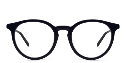 EYE'M Round Eyeglasses in Blue – Product Photo 1