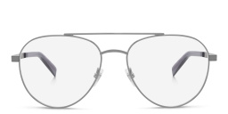 Wide Aviator Eyeglasses من EYE'M بلون رصاصي - صورة المنتج 1