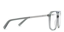 EYE'M Wide Aviator Eyeglasses in Green – Product Photo 3