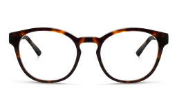 EYE'M Round Eyeglasses in Havana – Product Photo 1
