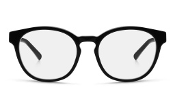 EYE'M Round Eyeglasses in Black – Product Photo 1