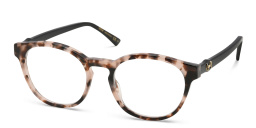 Shop EYE'M Round Eyeglasses in Pink Havana online.