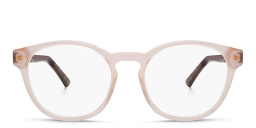 EYE'M Round Eyeglasses in Nude – Product Photo 1