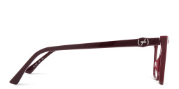 نظارات طبية كات آي واسعة من EYE'M بلون أحمر - صورة المنتج 4