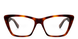EYE'M Cat Eye Eyeglasses in Havana – Product Photo 1